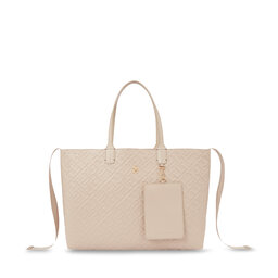 Tommy Hilfiger Kabelka Tommy Hilfiger Iconic Tommy Tote Mono AW0AW15572 Merino ABO