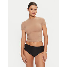 Dorina Dorina Marškinėliai Noa FXTO0015MI116 Ruda Slim Fit