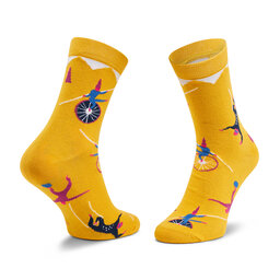 

Високі шкарпетки unisex Dots Socks DTS-SX-441-Y Жовтий