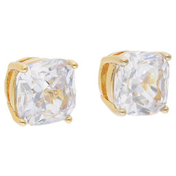 Kate Spade Auskarai Kate Spade Mini Small Square Studs WBRUD847 Clear 922