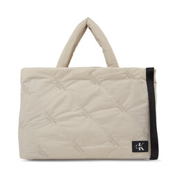 Calvin Klein Jeans Handväska Calvin Klein Jeans Puffy Aop Tote Xl K60K611231 Flint PEE