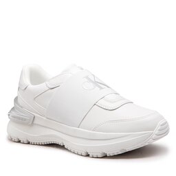Calvin Klein Jeans Sneakers Calvin Klein Jeans Chunky Runner Ribbon Lth YW0YW00800 White/Silver