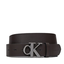 Calvin Klein Jeans Herrengürtel Calvin Klein Jeans Ro Mono Plaque Lthr Belt 40Mm K50K511418 Bitter Brown GRP