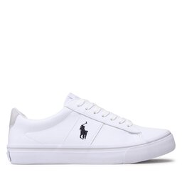 

Снікерcи Polo Ralph Lauren Sayer RF104131 White Tumbled/Grey w/ Navy PP, Білий