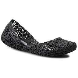 Melissa Ballerinas Melissa Campana Papel VII Ad 31512 Black Glitter 52682