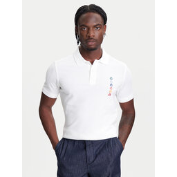 United Colors Of Benetton United Colors Of Benetton Poloshirt 3089U302J Weiß Regular Fit