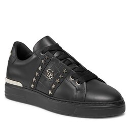 PHILIPP PLEIN Sportcipők PHILIPP PLEIN Lo-Top Sneaker FACS USC0502 PCO008N Black/Black 0202