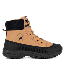 Beverly Hills Polo Club Botines planos Beverly Hills Polo Club BHPC-4-AW24 Marrón