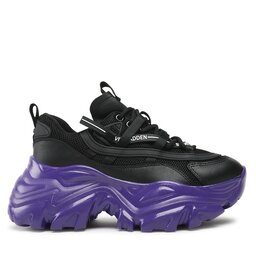 

Снікерcи Steve Madden Re Coupe SM11002328-04005-395 Black/Purple, Чорний