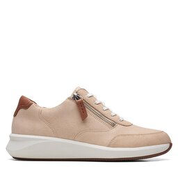 

Туфлі Clarks Un Rio Zip 26170212 Light Sand Nub, Бежевий