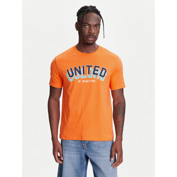 United Colors Of Benetton United Colors Of Benetton Футболка 3I1XU1096 Оранжевий Regular Fit