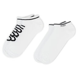 Hugo Набір 2 пар низьких шкарпеток unisex Hugo 2P As Logo Cc 50401967 100