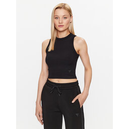 Guess Guess Τοπ Edie V3GP19 K8RT2 Μαύρο Slim Fit