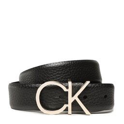 Calvin Klein Ceinture femme Calvin Klein Re-Lock Ck Logo Belt 30 Mm Pbl K60K610413 BAX