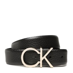 Calvin Klein Sieviešu josta Calvin Klein Re-Lock Ck Logo Belt 30 Mm Pbl K60K610413 BAX