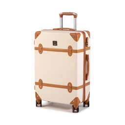 Semi Line Mittlerer Koffer Semi Line T5506-3 Beige