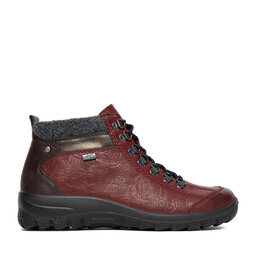 Rieker Botki Rieker CEO-L7144-35 Bordowy