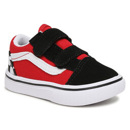 Vans Гуменки Vans Comfycush Old Sko VN0A4TZI35U1 (Checkerboard) Black/Red