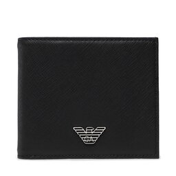 Emporio Armani Duży Portfel Męski Emporio Armani Y4R168 Y138E 81072 Czarny