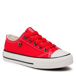 Big Star Shoes Tygskor Big Star Shoes DD374161 S Red