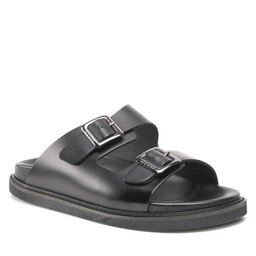 Guess Șlapi Guess Sapata FM6SAP LEA03 BLACK