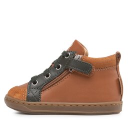 

Черевики Shoo Pom Bouba Bi Zip N4BDBC0402 Camel/Pin, Коричневий