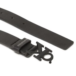 

Дитячий пояс Calvin Klein Jeans Metallic Ck Bule Belt IU0IU00392 BEH, Чорний
