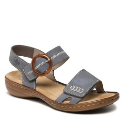 Rieker Sandalen Rieker 608Z3-14 Blau