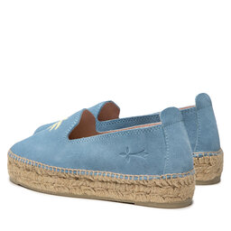 

Еспадрильї Manebi Slippers D G 6.5 D0 Placid Blue/Yellow Palm, Голубий