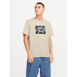 Jack&Jones Jack&Jones Póló Colton 12268439 Bézs Standard Fit