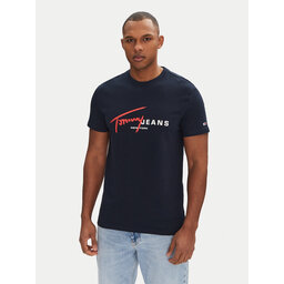 Tommy Jeans Tommy Jeans Camiseta Signature Dna DM0DM20817 Azul marino Regular Fit