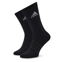 

Набір 6 високих шкарпеток unisex adidas Cushioned IC1316 Black/White, Чорний