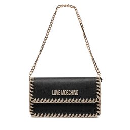 

Сумка LOVE MOSCHINO JC4108PP1ILJ100A Nero Handstitch Ecru, Чорний
