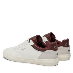 

Снікерcи Pepe Jeans Kenton Journey M PMS31006 Burgundy Red 299, Білий