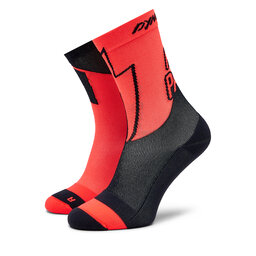 Dynafit Hohe Unisex-Socken Dynafit No Pain No Gain 3010 Fluo Coral 6081