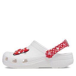

Шльопанці Crocs Classic Disney Minnie Mouse Clog T208710 White/Red 119, Білий