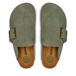 

Шльопанці Dr. Brinkmann 600102 Olive 07, Зелений