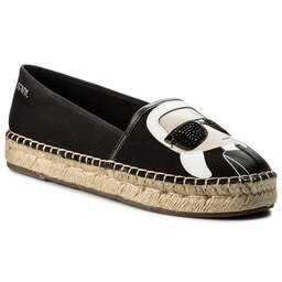 KARL LAGERFELD Εσπαντρίγιες KARL LAGERFELD KL80111 Black Lthr/Textile