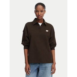 Calvin Klein Jeans Calvin Klein Jeans Sweatshirt LV047G230G Dunkelbraun Relaxed Fit