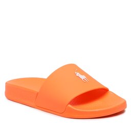 Polo Ralph Lauren Nazouváky Polo Ralph Lauren Polo Slide 809892945005 Orange/White Pp