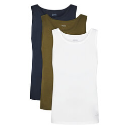 BOSS BOSS 3 db-os trikó szett Tank Top 3P Classic 50475278 Színes Regular Fit