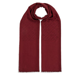 Tommy Hilfiger Scialle Tommy Hilfiger Monogram Micromodal Scarf AW0AW15622 Rouge XJS