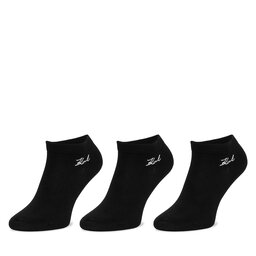 KARL LAGERFELD Kurze Socken KARL LAGERFELD A4W47034 Schwarz