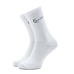 

Набір 3 пар високих чоловічих шкарпеток Karl Kani Signature 3003748 White, Білий