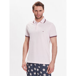 Tommy Hilfiger Tommy Hilfiger Pólóing 1985 MW0MW30750 Rózsaszín Slim Fit
