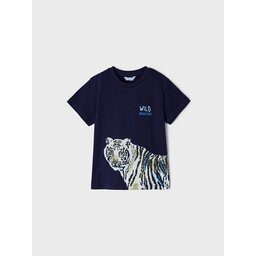 Mayoral Mayoral T-Shirt 3007 Dunkelblau Regular Fit