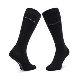 

Набір 2 пар високих чоловічих шкарпеток Emporio Armani 302301 1A292 00020 r.39/46 Nero, Чорний