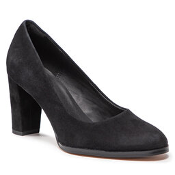 Clarks Pusbačiai Clarks Kaylin Cara 2 261547024 Black Suede