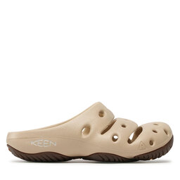 

Шльопанці Keen Yogui 1026247 Safari/Silver Birch, Бежевий