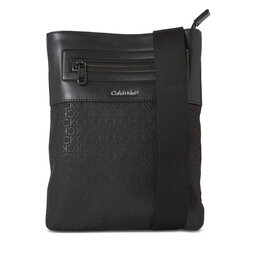 Calvin Klein Borsellino Calvin Klein Ck Elevated Flatpack Repreve K50K510823 Black Tonal Mono 01L